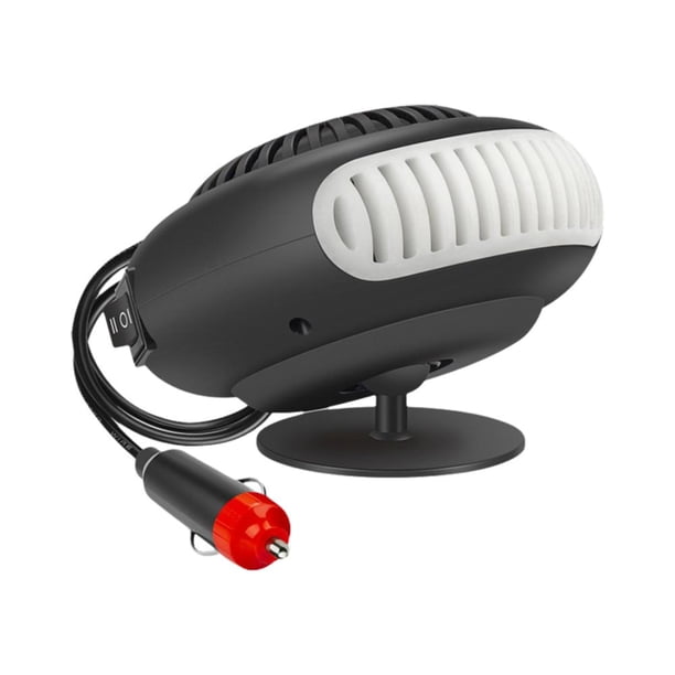 Calentador Portátil Para Automóvil, 12 V, 200 W, Descongelador De Calentamiento Rápido 2 En 1, Calentador Rápido Para Parabrisas De Automóvil, Calentador De Automóvil Que Se Conecta Al Encendedor De