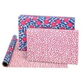 thumbnail image 4 of American Greetings Reversible Birthday Wrapping Paper, Floral, Cupcakes, and Polka Dots (4 Rolls, 120 sq. ft), 4 of 12