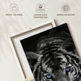 thumbnail image 6 of Elephant Stock Blue Eye Tiger Wall Art - Animal Canvas Canvas - 30" x 60", 6 of 8