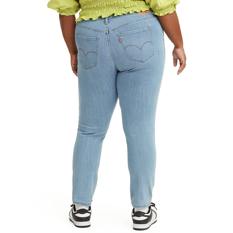 721 High Rise Skinny Jeans (plus Size) - Blue