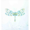 thumbnail image 3 of Ambesonne Animal Duvet Cover Sets, Dragonfly with Dots, 2-Twin, Blue Green, 3 of 3