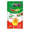 thumbnail image 4 of Bon Bon Bum Maracuyá  Sandía con Tajín – 20 Pack (340g / 11.99 oz) – Colombian Lollipops with Bubblegum Center  Spicy Tajín Dip bag, 4 of 4