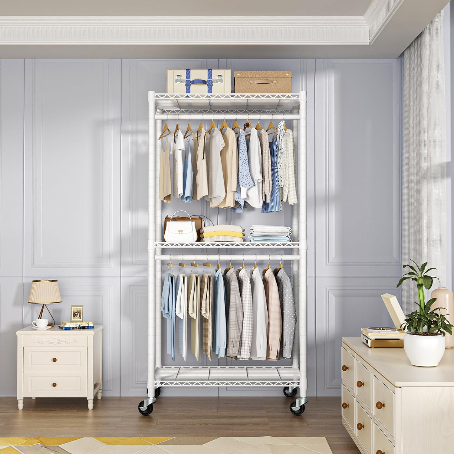 ncloset ページ P1 Medium Heavy-Duty Portable Closet, 30