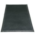thumbnail image 2 of Rubber-Cal "Dura-Scraper Linear" Commercial Rubber Entrance Door Mat - 3/8 in x 4 ft x 6 ft - Black, 2 of 6