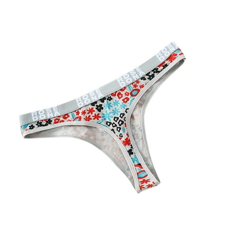 

Women s Lingerie Underwear Nightgown Sleepwear Letter Panties Floral Low Waist Short Print For Woman Comfort Pajamas Women Fashion Garment