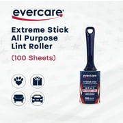 Evercare Extreme Stick All Purpose Lint Roller, 100 Sheets