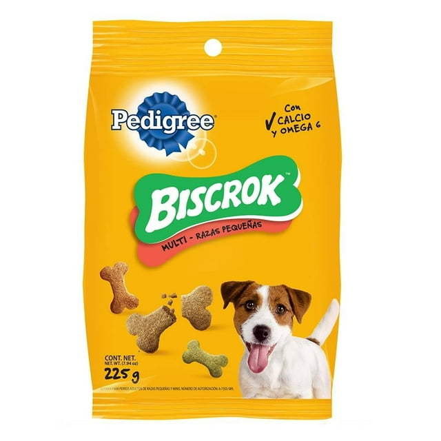 Premios para Perro Pedigree Biscrok Multi Razas Pequeñas 225 g