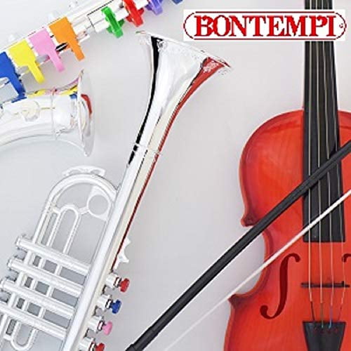 Bontempi 32 3831 4 Note Silver Trumpet 37 cm