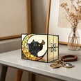 thumbnail image 4 of Stained Glass Cat Flower Pot,Handmade Cute Pots for Plants, Room and Office Decoration Glass Container Storage,Indoor Plant Pots with Drainage,Plant Gifts, 4 of 7