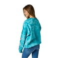 thumbnail image 6 of Scooby Doo Snacks Women's Blue Cloud Wash Crew Neck Long Sleeve Fleece Sweatshirt -XL, 6 of 7