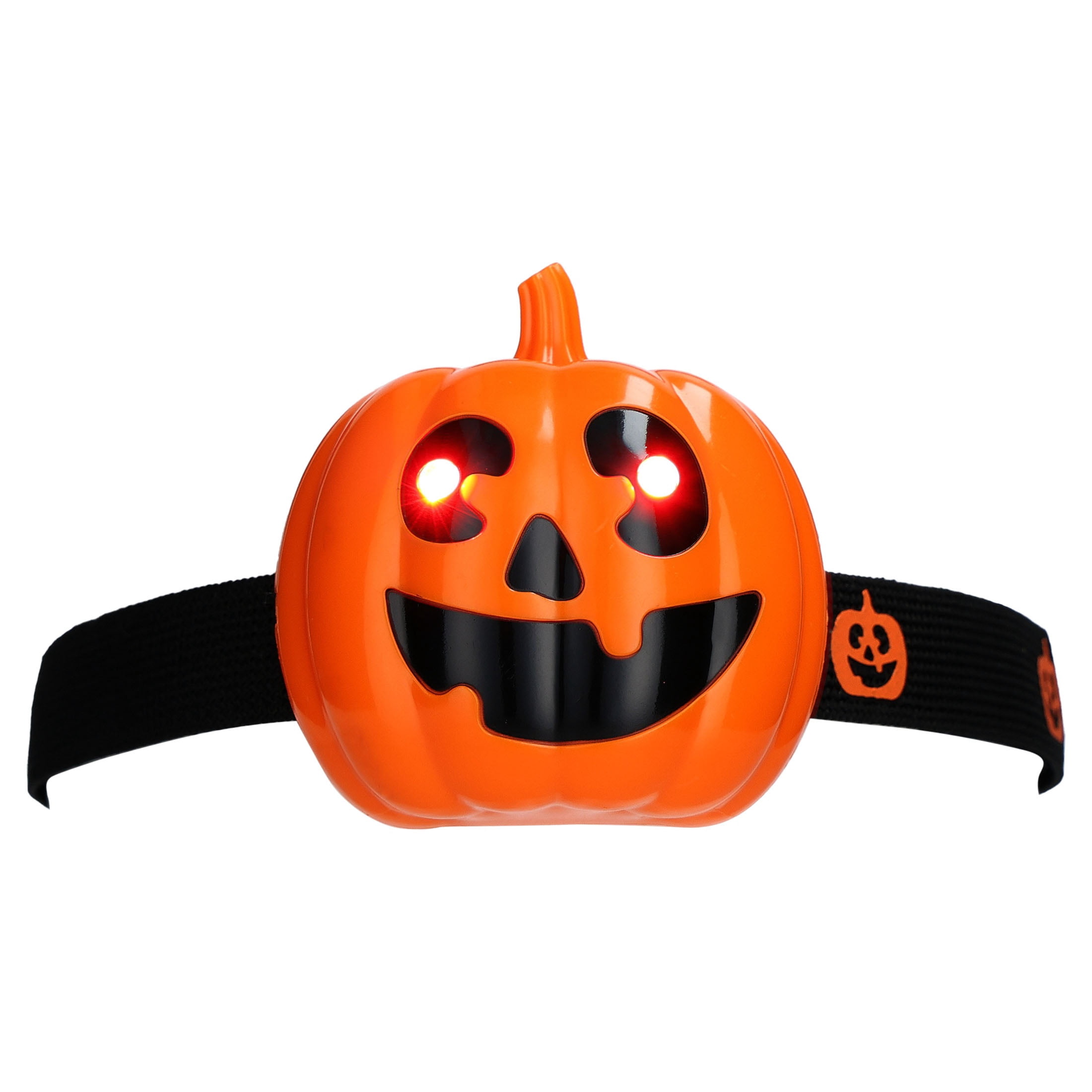 Pumpkin Headlamp, Black and Orange, Halloween by Way To Celebrate