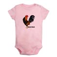 thumbnail image 2 of Alarm Clock Funny Rompers For Babies, Animal Cock Pattern Cute Jumpsuit, Newborn Baby Unisex Bodysuits, Infant Jumpsuits, Toddler 0-24 Months Kids One-Piece Oufits, 2 of 5