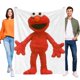 thumbnail image 1 of Elmo anti-pilling, suave, ligera, esponjosa y acogedora de lujo para hogar y cocina – Perfecta para niños y adultos,100X130cm, 1 of 6