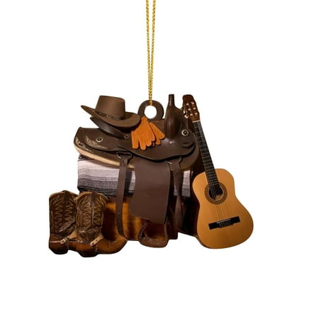 

wendunide Hangs Personalized Saddle Acrylic Pendant For Horses Lovers Western Cowboys Hanger I