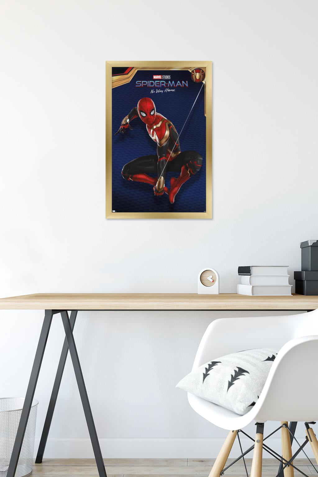 Marvel Spider-Man: No Way Home - Red Costume 16.5" x 24.25" Framed Poster, by Trends International