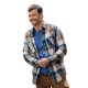 thumbnail image 3 of Atlas For Men - Camisa Autumn de Franela para Hombre (Azul, Marrón, Crudo), 3 of 4