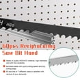 thumbnail image 4 of Tignapoo 60-Piece Reciprocating Saw Blade Set for Woodworking – HSS/HCS Cutting Blades, High Durability, Various Sizes Included, Ideal for Wood, PVC, and Metal Cutting, 4 of 6