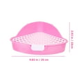 thumbnail image 3 of Sipeihong Rabbit Litter Box Corner Toilet Bunny Guinea Pigs Hamster, 3 of 8