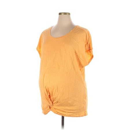 

Pre-Owned Old Navy Women s Size XL Maternity Short Sleeve T-Shirt