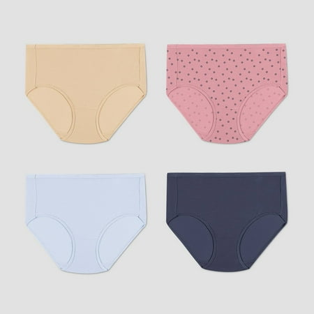 

Hanes Premium Women s 4pk Sustainably Soft Briefs - Colors May Vary S One Color