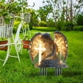 thumbnail image 5 of Angel Garden Stake,Acrylic Memorial Yard Art,Weather Resistant Outdoor Ornament,Ideal for Flower Pots,Patio,Lawn,Backyard and Cemetery Decor,7.87 Inch, 5 of 5