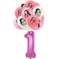 thumbnail image 4 of Globos de cumpleaños Anime Demon Slayer Kimetsu No Yaiba Nezuko Kamado Globo de látex Decoración de fiesta de cumpleaños Bolas de aire de juguete para niños, 4 of 5