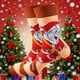 thumbnail image 1 of Calcetines gruesos y cálidos para mujer, calcetines casuales navideños, calcetines para mujer, 1 of 3