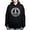 Black, variant on CafePress - Mjölnir Rune Shield Hooded Sweatshirt - Pullover Hoodie, Classic & Comfortable Hooded Sweatshirt