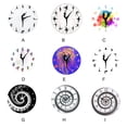 thumbnail image 3 of Redempat Round Music Keyboard Wall Clock Unique Style And Silent Operation For Any Room ABS Elegant Piano Key Clock Timeless Ballet 2 1Set, 3 of 6