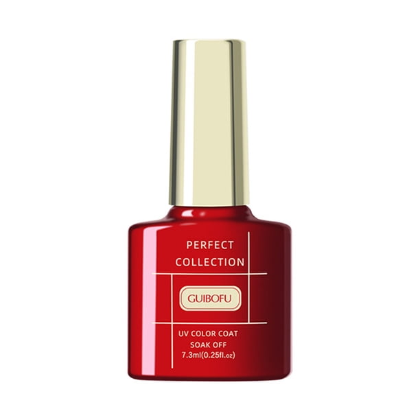 Goulian 7 3ml Brown Nail Polish Glue Healthy Ingredients Colorful 