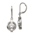 thumbnail image 1 of Boucles d'Oreilles à Levier en Zircone Cubique en Titane Drop Dangle, 1 of 8