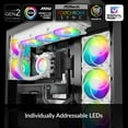 thumbnail image 5 of ARCTIC COOLING Liquid Freezer III - 360 A-RGB (White): All-in-One CPU Water Cooler with 360mm radiator and 3x P12 PWM PST A-RGB fan, compatible Intel LGA1700, 1851 and AMD AM4, AM5 - White color, 5 of 6