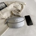thumbnail image 3 of Bolsa De Pecho Bolso De Pecho Para Mujer, Bolso De Pecho De Viaje Con Cadena Informal, Portátil, De Piel Sintética, Para Senderismo Y Exteriores Likrtyny Para Estrenar, 3 of 6