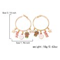thumbnail image 7 of SPEKSEE Christmas Necklace Bracelet Earrings for Women Christmas Jewelry Accessories Gingerbread Man Christmas Tree Snowman Pendant Necklace Charm Bracelet Christmas Outfits Party Favor, 7 of 7