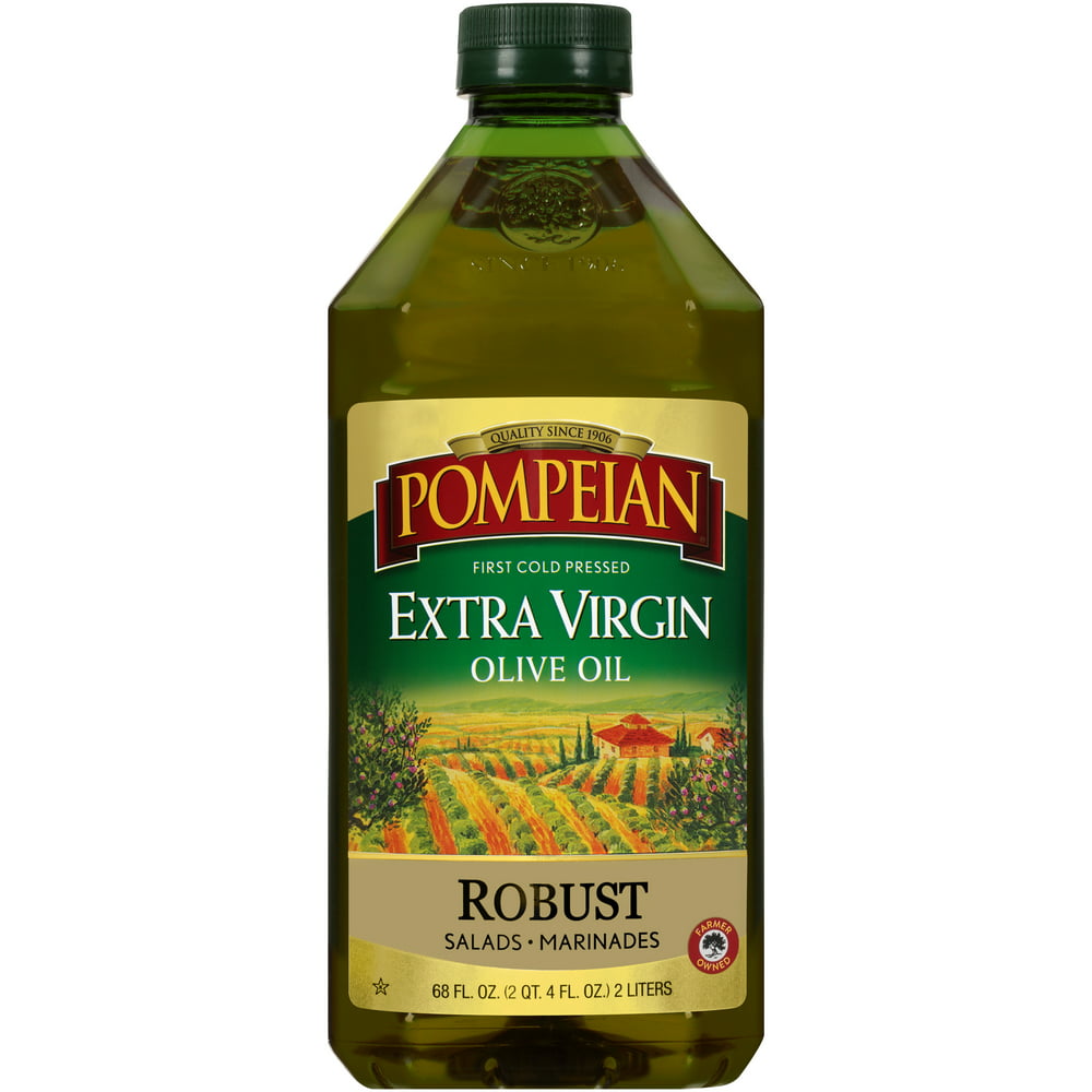Pompeian Robust Extra Virgin Olive Oil - 68 fl oz - Walmart.com ...