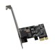 thumbnail image 2 of Tarjeta de red PCIE a RJ45 10/100/1000Mbps Convertidor PCI Express RJ45 Adaptador LAN Ethernet Gigabit P Negro, 2 of 5