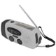 thumbnail image 4 of Manivela de Radio Solar Multifuncional Radio de Emergencia Radio LED con Linterna para Al Aire Libre CampingSilver Gris Japonés, 4 of 8
