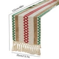 thumbnail image 3 of Neoyler Christmas Tablecloth Christmas Thanksgiving Decorations Long Lasting Fabric That dapts Well for Festive Dinners Gatherings 11.8x55.1in Multicolor, 3 of 5
