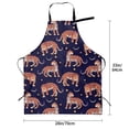 thumbnail image 5 of Picia Leopard Print Waterproof Apron for Unisex Adult - Adjustable Bib Apron with Pockets, Ideal for Cooking, Gardening, Painting, and Household Chores, 5 of 9