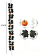 thumbnail image 2 of Cadancy Halloween Garland Artificial Maple Leaf Vine with Pumpkins, Fall Harvest Decor for Fireplace Mantel Door, Spooky Autumn Thanksgiving Indoor Outdoor Party Decorations, 2 of 7