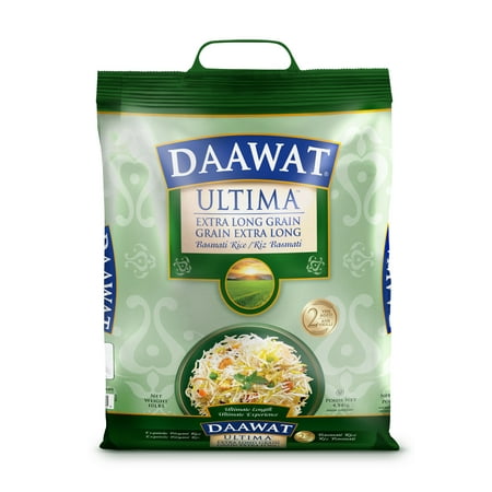 Daawat Ultima Extra Long Grain Basmati Rice, 2-Years Aged, (Best Long Grain Basmati Rice)