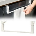 thumbnail image 1 of Effortless One Hand Installation Tissue Paper Holder Printed Bathroom Toilet Paper Holder Wall Mounted Self Adhesive Quick Install Roll Paper Organizer For Under Cabinet Rentals, 1 of 9