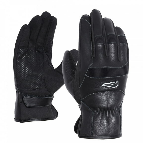 Fulmer 554 Sprinter Mens Leather Motorcycle Gloves Black XXL