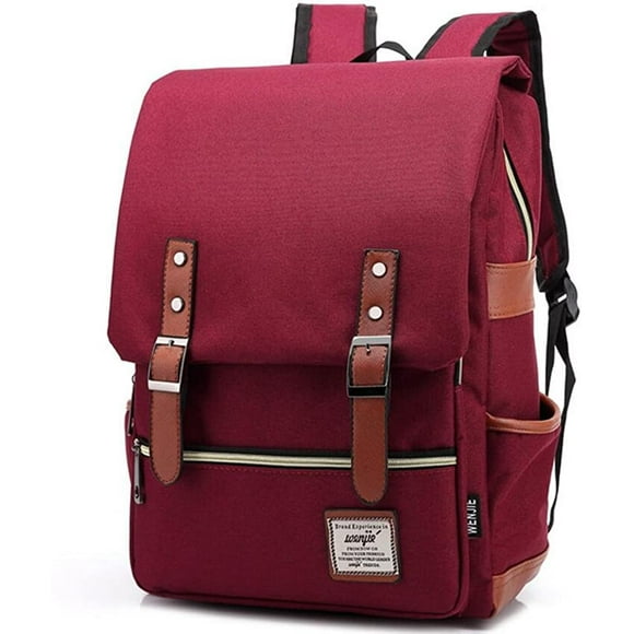 Vintage Backpack School College Travel Bag Daypacks