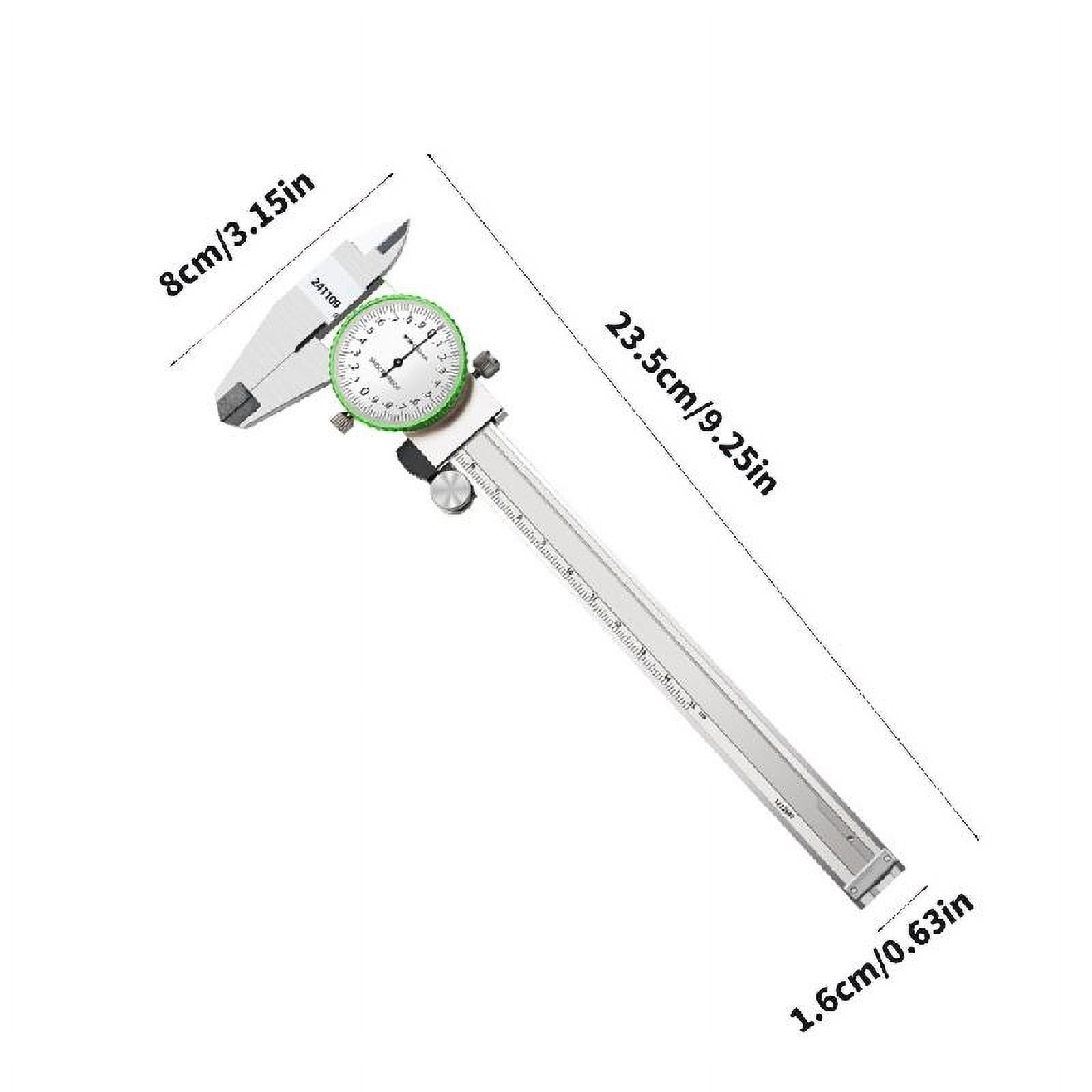 Professional 0 to 150mm Metric Verniers Calipers with Clear Dialing Face Measurement for Accurate Measurements in Machin