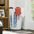 thumbnail image 5 of Gracious Living Easy Carry Flex Hamper, Laundry Basket w/Handles (2 Pack), 5 of 12