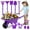 Purple, variant on SaveJoy Kids Gardening Tools Set,Toddler Garden Outdoor Toys,Kids Wheelbarrow with Watering Can,Shovel,Rake,Hoe,Outdoor Toys for Kids Age 4-8,Green