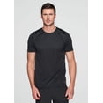 thumbnail image 4 of RBX Active Men's Quick Dry Shadow Stripe Crewneck Performance Workout Tee, 4 of 10