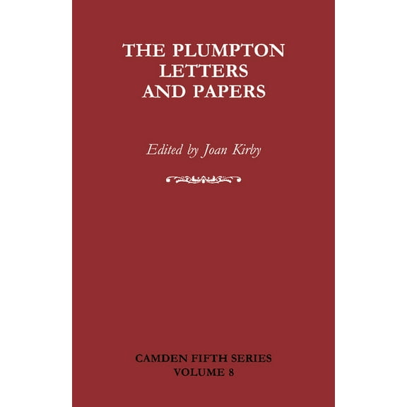 Camden Fifth The Plumpton Letters and Papers, Book 8, (Paperback)