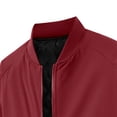 thumbnail image 6 of StSilkitty Lightweight Jacket for Men Solid Color Long Sleeve Full Zip Jacket Coat with Pockets Loose Casual Outerwear, 6 of 7